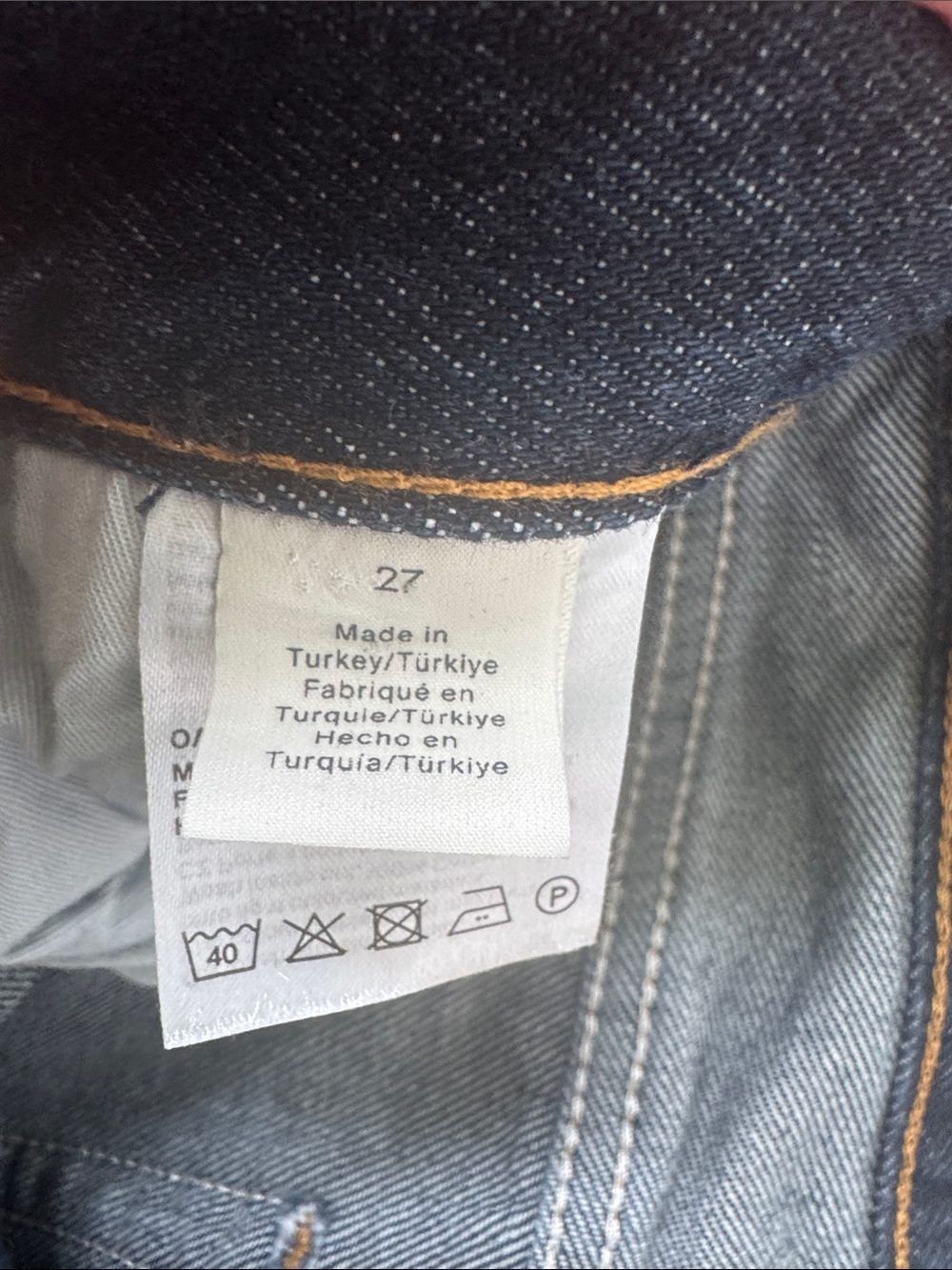 COS Arch 27 Dark Blue Barrel Fit Jeans - Picture 3 of 4
